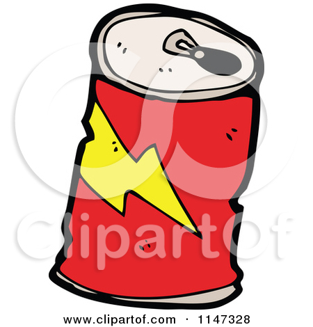 450x470 Soda Can Cartoon Clipart