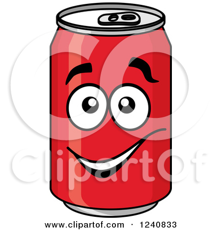 450x470 Soda Can Yellow Clipart