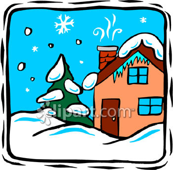 350x344 Cold Clipart Snowy Weather