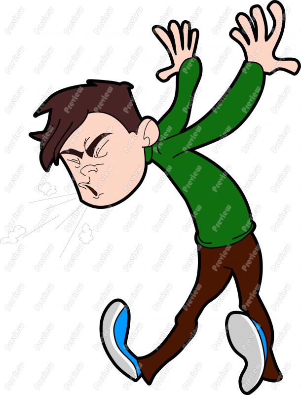 610x800 Woman With Cold Character Clip Art