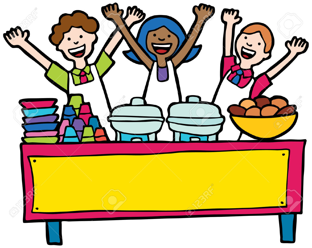 1300x1034 Cold Buffet Clipart