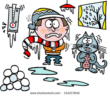 450x395 Ice Clipart Cold Person