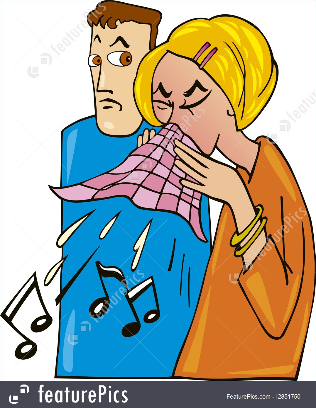 1077x1392 Illness Woman With Cold