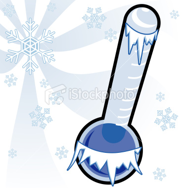 380x380 Cold Thermometer Clipart