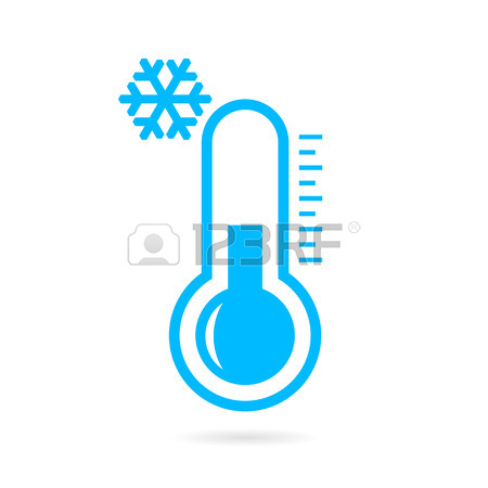 450x450 Hot And Cold Weather Thermometer Icon Royalty Free Cliparts
