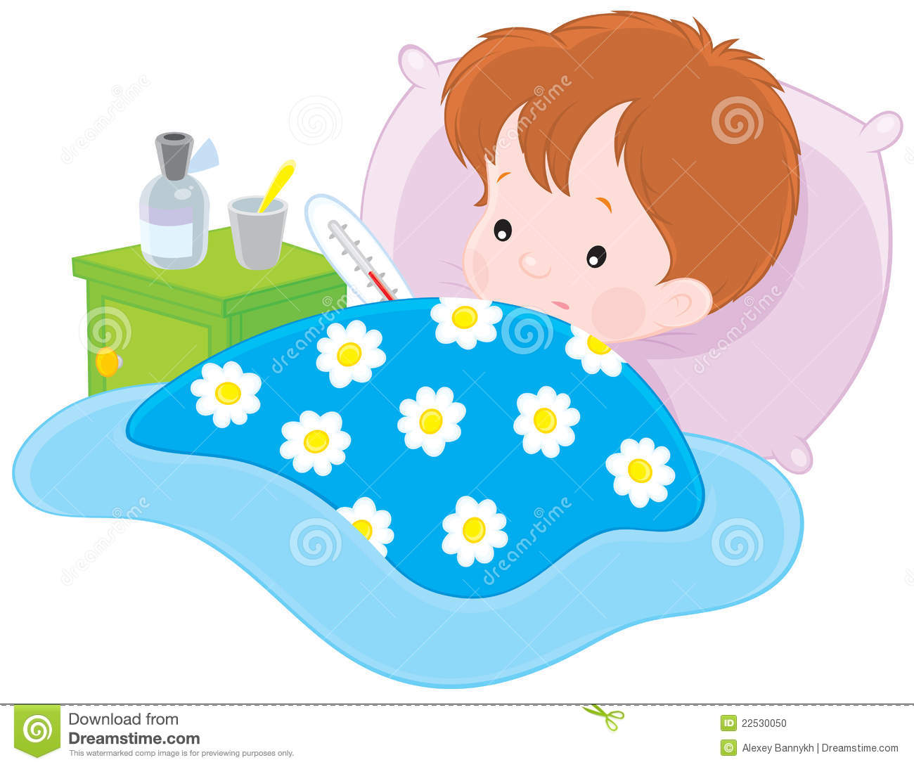1300x1091 Cold Clipart Sick Kid