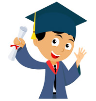 198x210 Free Graduation Clipart