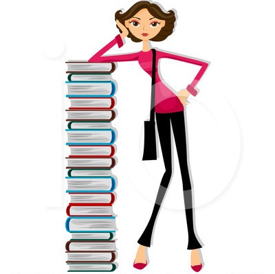 400x399 College Student Clipart