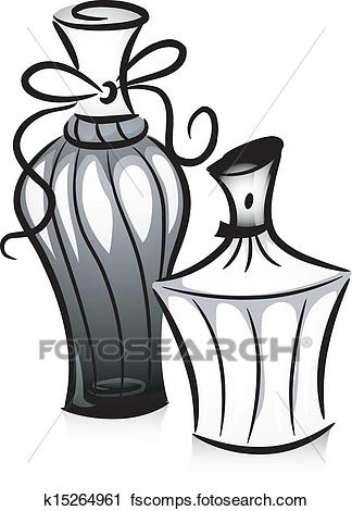 324x470 Clipart Of Bottled Perfumes K15264961