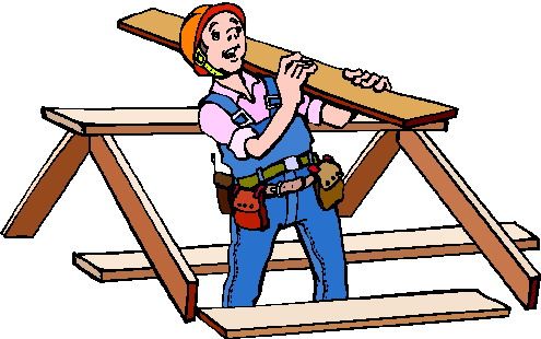 495x310 Carpintero. Clip Art. Eliseo
