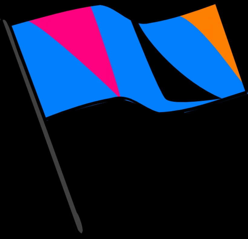 820x789 Color Guard Flag Clip Art