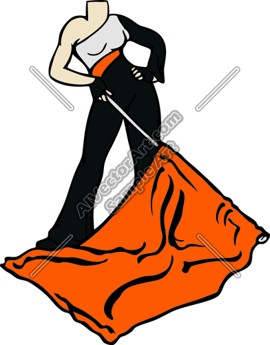 392x500 Colorguard02 Clipart And Vectorart Sports
