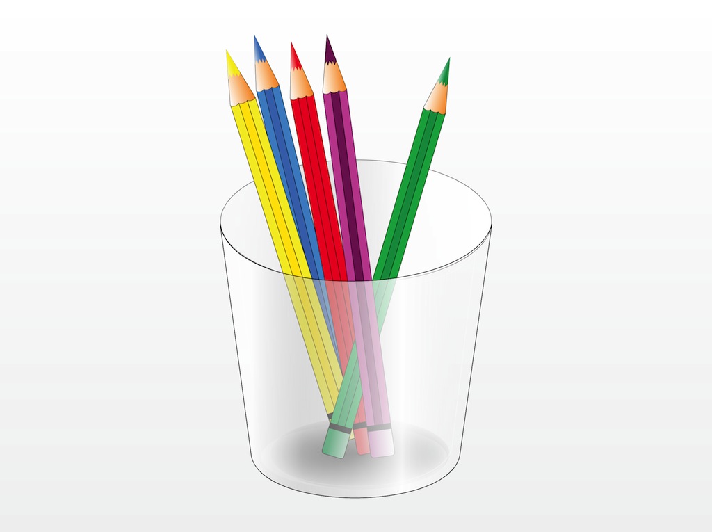 1024x765 Colouring Pencils Clip Art Clipart