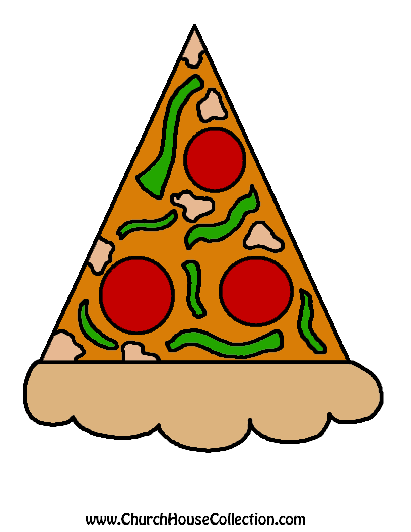 816x1056 Templates Clipart Pizza
