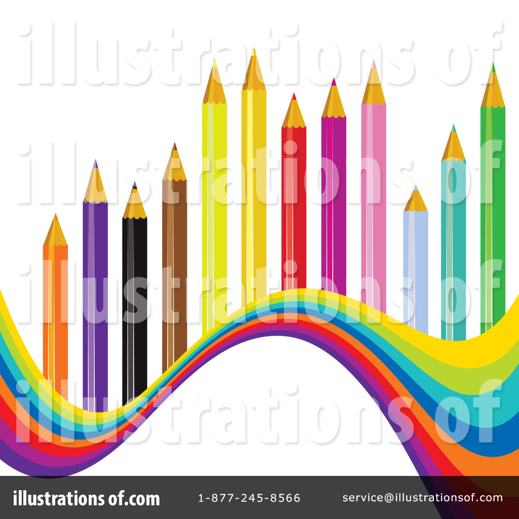 1024x1024 Colored Pencils Clipart