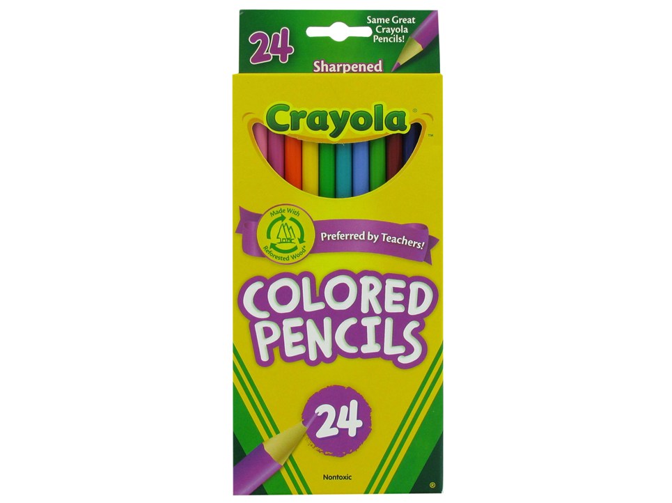 965x722 Colored Pencils Clip Art