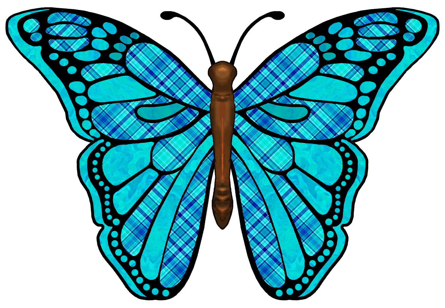 1484x1026 Fantasy Clipart Colorful Butterfly