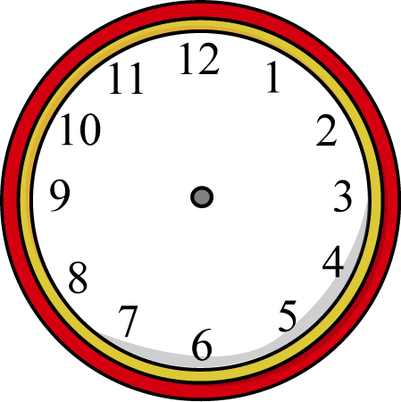449x450 Clock Without Hands Clip Art