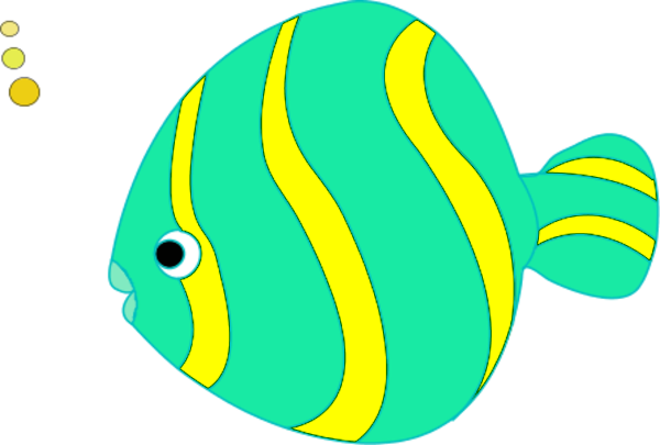 600x405 Fish Clipart Colorfull