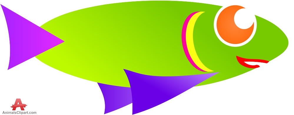 999x392 Colorful Fish Clipart Design Free Clipart Design Download