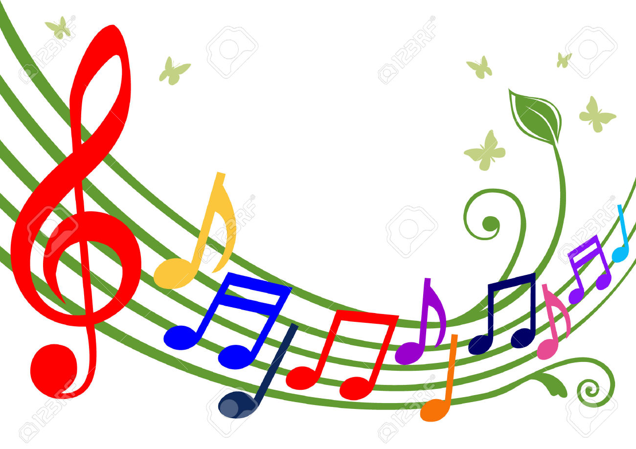 1300x918 Free Clipart Colorful Music Notes Amp Free Clip Art Colorful Music