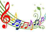 150x106 Colorful Music Clipart Border