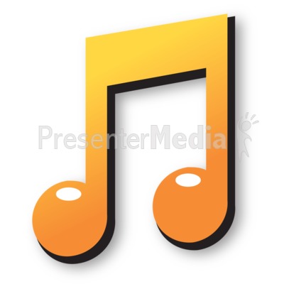 400x400 Colored Music Note