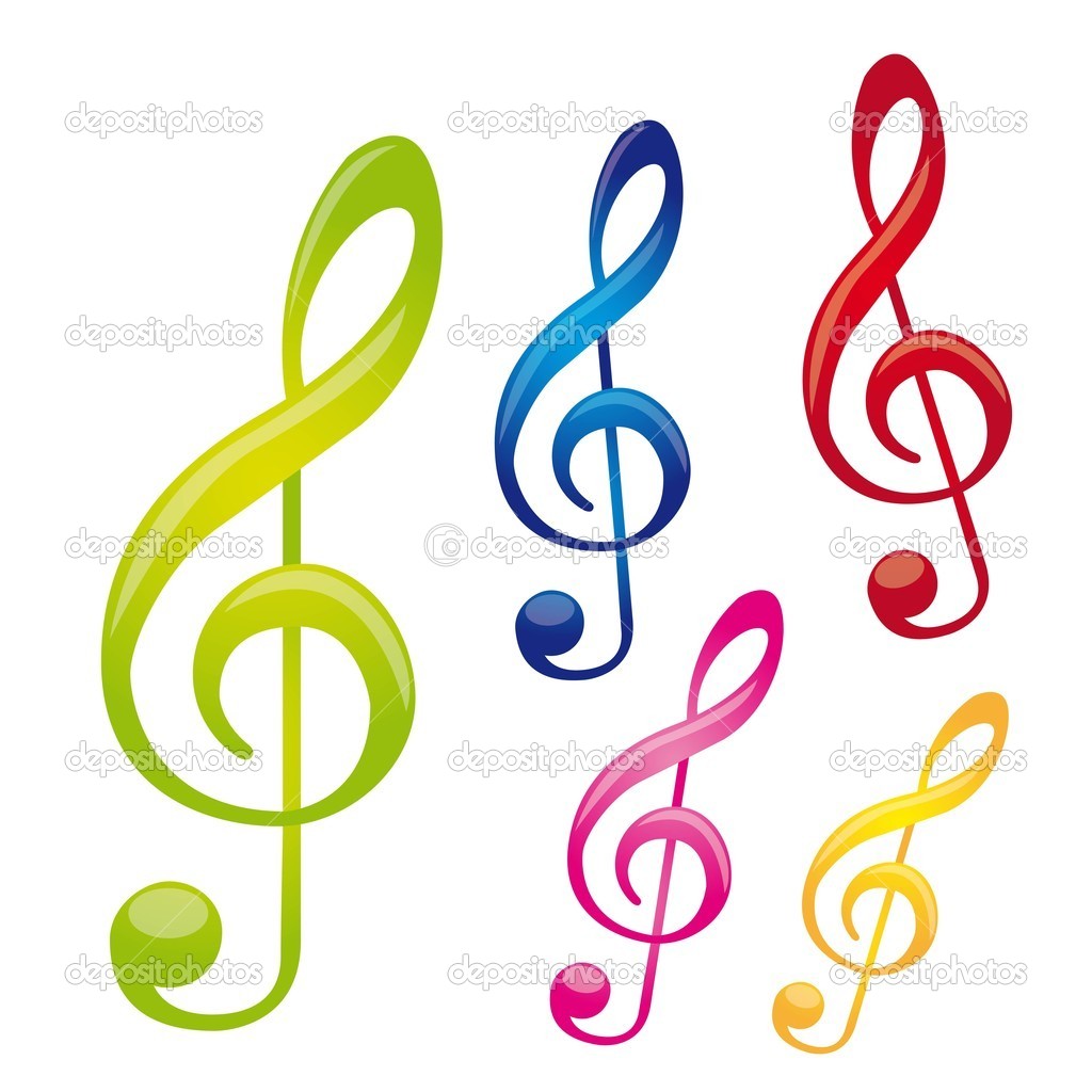 1024x1024 Neon Music Notes Backgrounds
