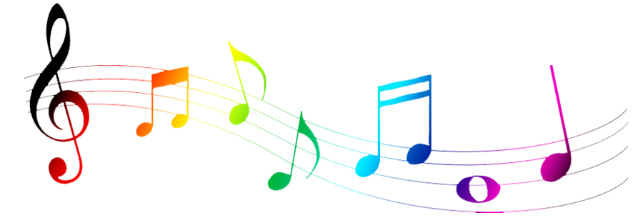 900x312 Color Clipart Music