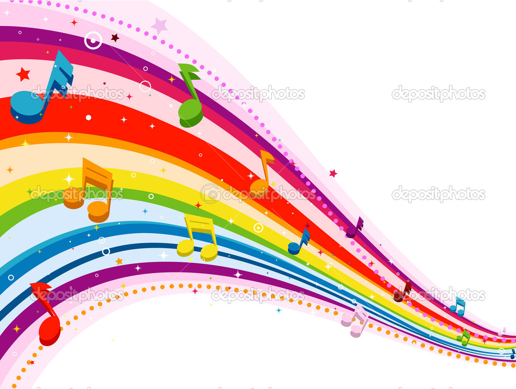 1023x771 Colorful Music Notes Clipart
