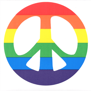 300x301 Peace Sign Clipart 70'S