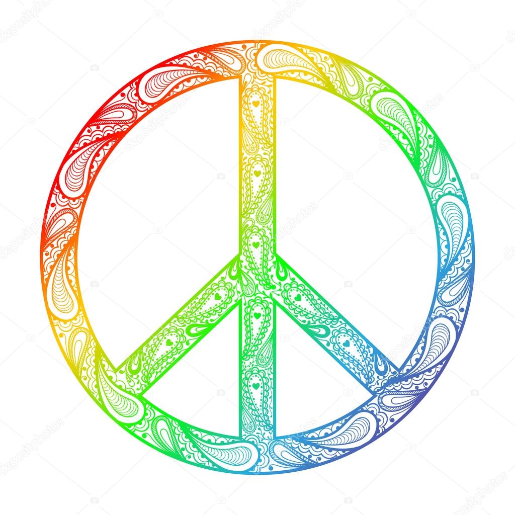 1024x1024 Peace Symbol Tattoo