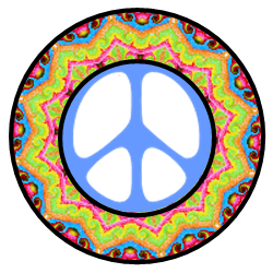 250x250 Clip Art 3 Colors Of Peace