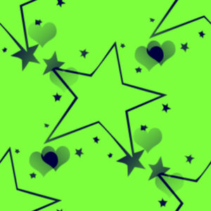 300x300 Colorful Stars And Hearts Clipart Panda