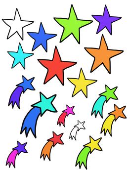 263x350 Best Shooting Star Clipart Ideas Star Outline