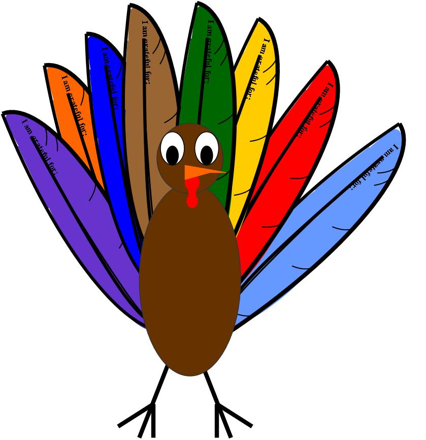 839x866 Graphics For Colored Turkey Feather Graphics