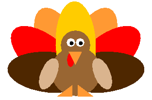 313x207 Thanksgiving Shapes Turkey Craft