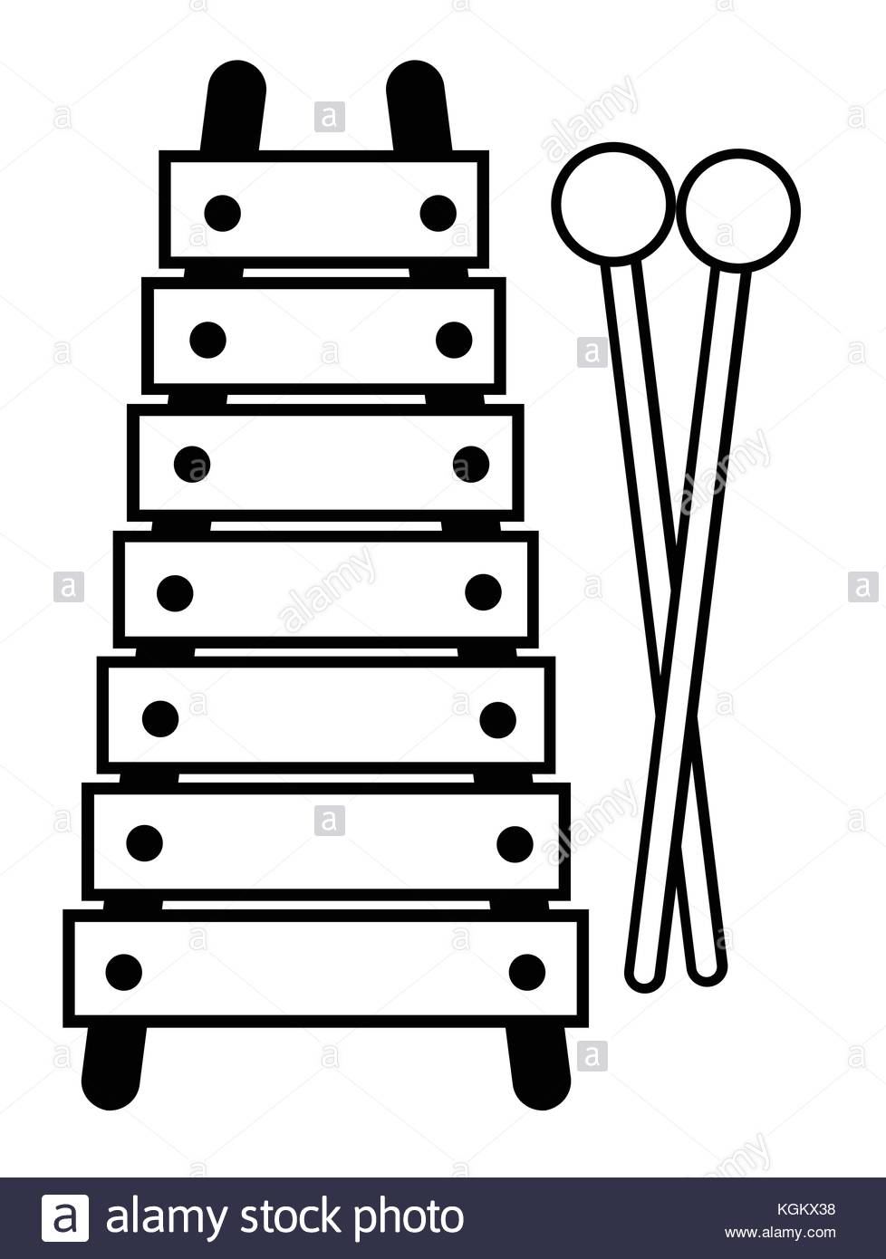 978x1390 Xylophone Vector Vectors Stock Photos Amp Xylophone Vector Vectors