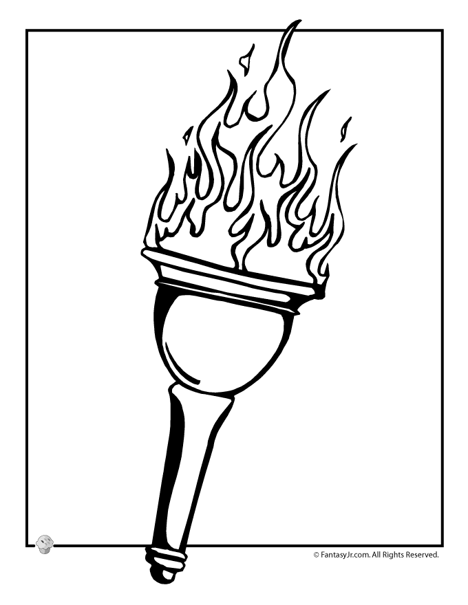 680x880 Summer Olympics Coloring Pages