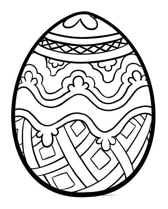 570x706 Adult Easter Coloring Pages
