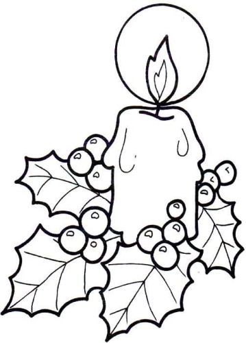 Coloring Pages December | Free download on ClipArtMag