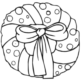 268x268 Printable Christmas Coloring Pages For Kids All About Coloring