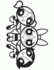 177x230 Powerpuff Girls Coloring Pages For Kids