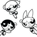 150x150 Great Charming Powerpuff Girls Coloring Sheets Print Pages Photos