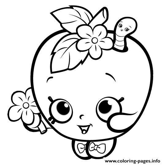 538x538 Best Shopkins Coloring Pages Free Printable Ideas