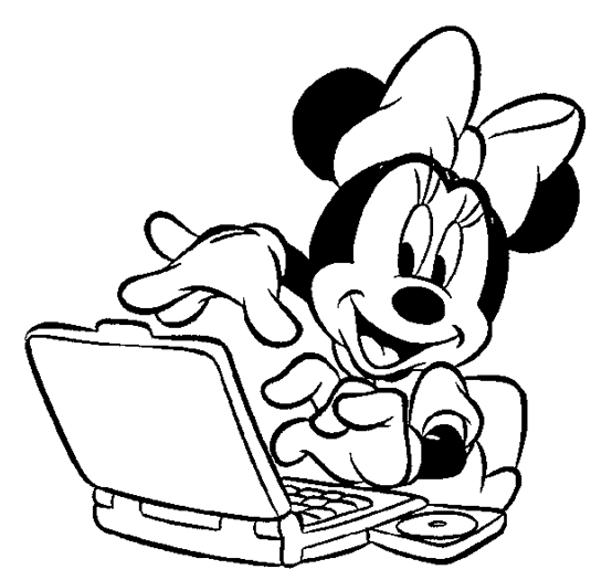 535x525 Kids N 38 Coloring Pages Of Minnie Mouse