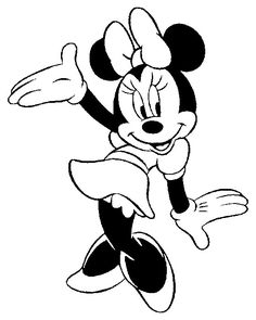 236x295 Minnie Mouse Coloring Pages Free 897 Cartoons Coloring