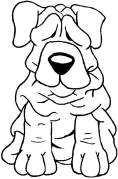 236x358 Dog Coloring Pages For Kids Free Printable Puppy Coloring Pages