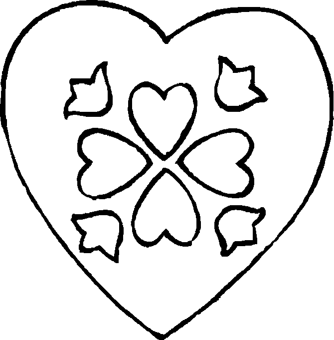 670x681 Coloring Pages Of Butterflies And Hearts 604 Best Adult Coloring