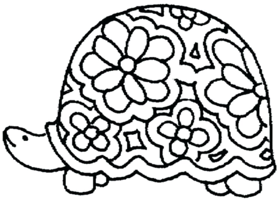 960x689 Turtle Coloring Pages Free Printable Turtle Coloring Pages